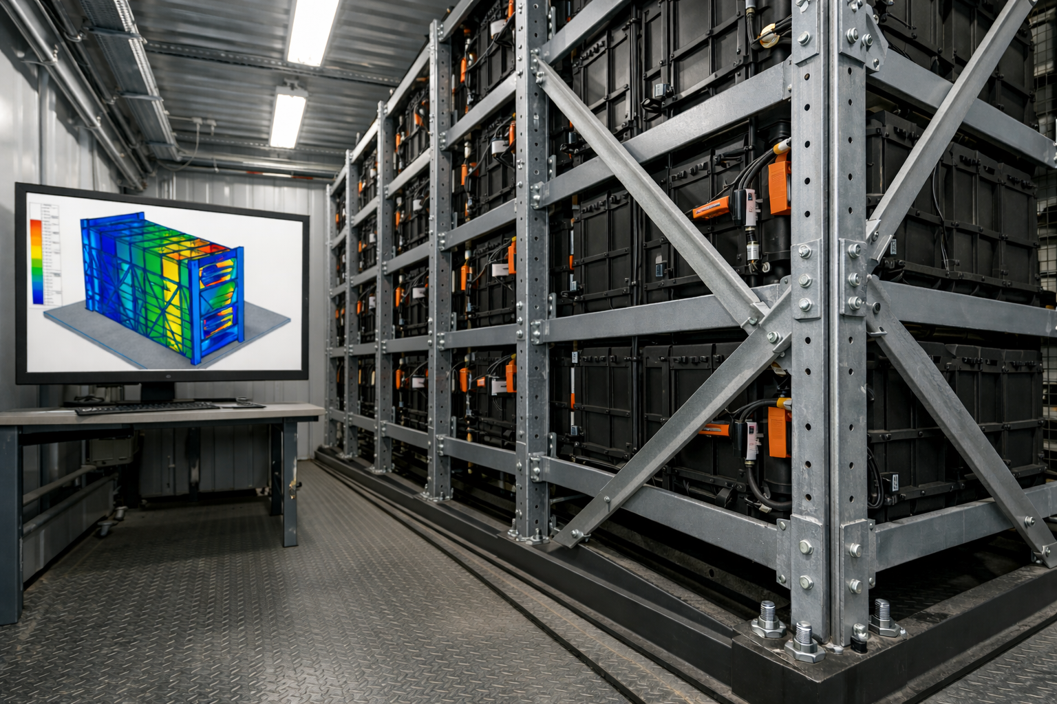 Beyond Static Ratings: Designing Battery Racks for Seismic Safety ...